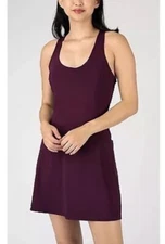 90 Degree By Reflex Airlux Courtside Utility Dress with Built-in Bra