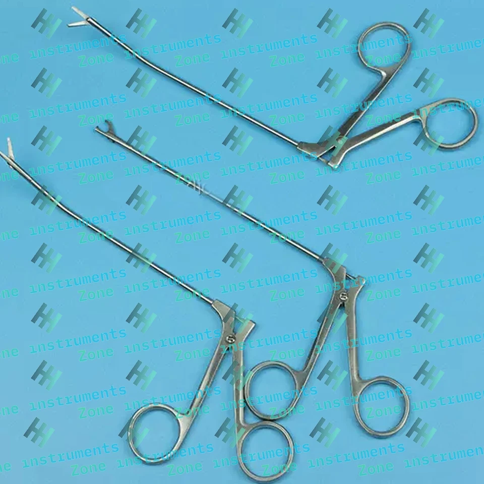 3pcs Reusable Arthroscopy Hook Scissor straight , Left, Right orthopedic forceps - Image 4 of 4