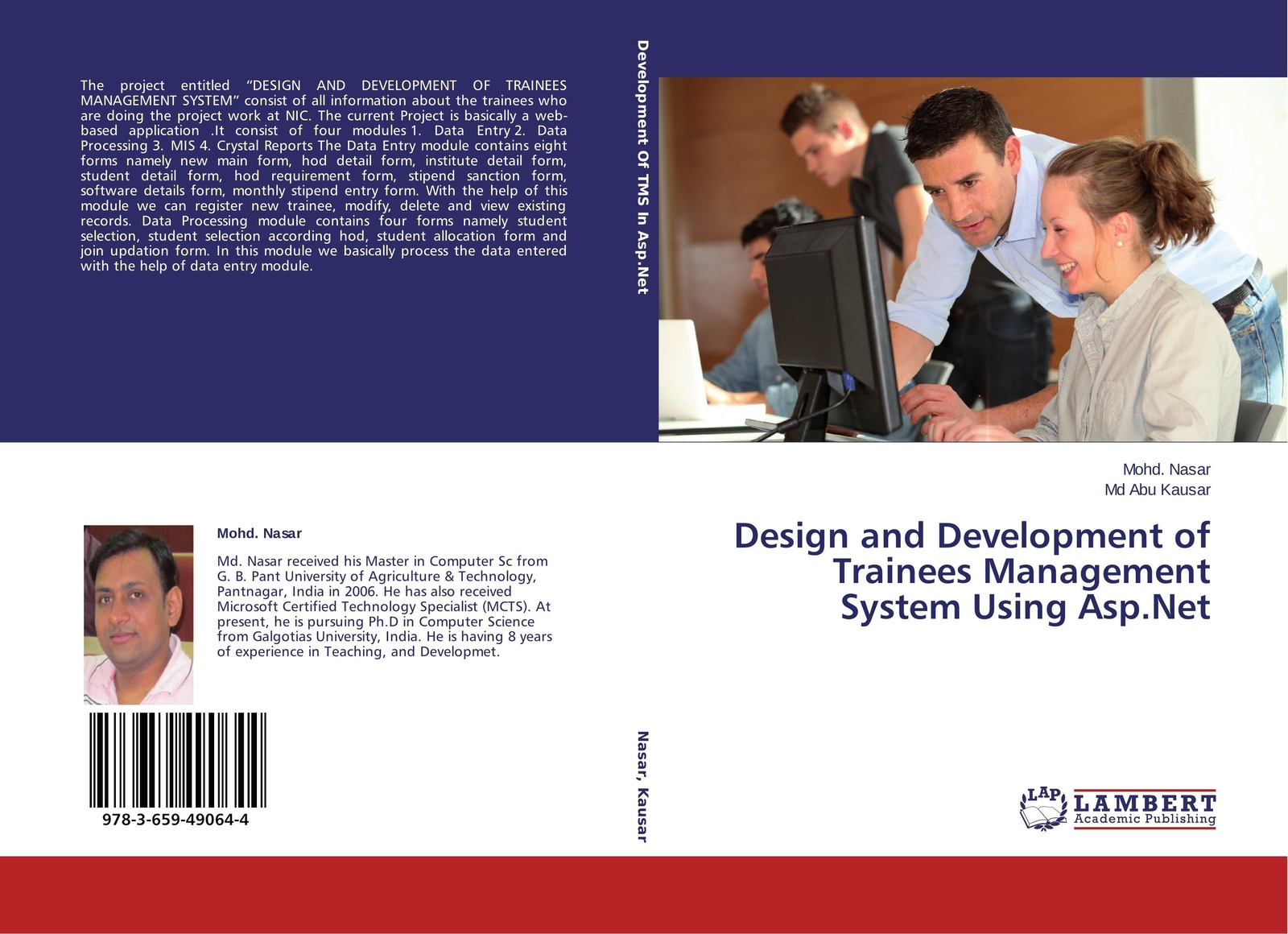 Thumbnail - Design And Development Of Trainees Management System Using Asp.net