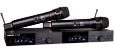 Shure SLXD24D/N8SB-H55 Dual Wireless System 2 Nexadyne 8/S Handheld Transmitters