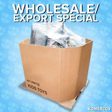Re-sell Export Wholesale Bulk Lot of 41 Kids Toys, Assorted Brands/Models, Used