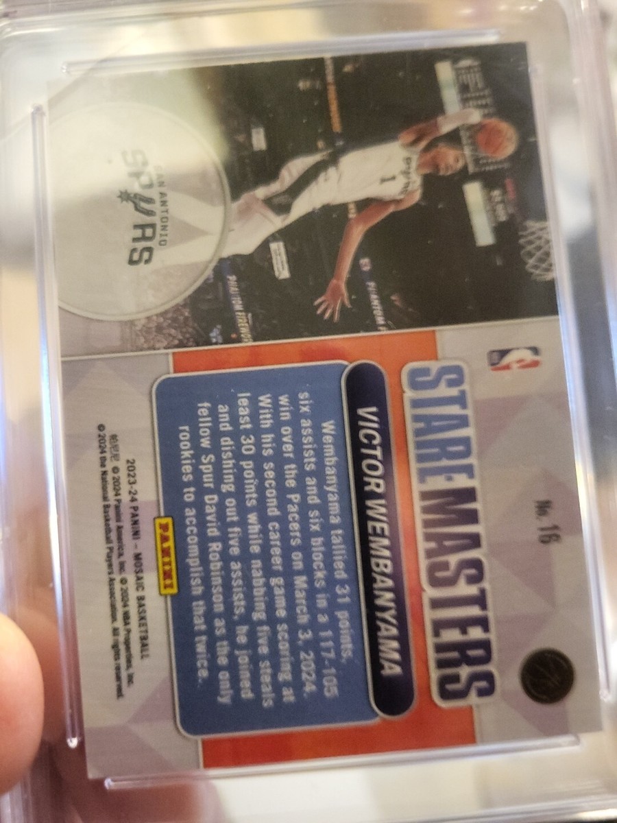 2023-24 Panini Mosaic - Stare Masters Victor Wembanyama #16 (RC