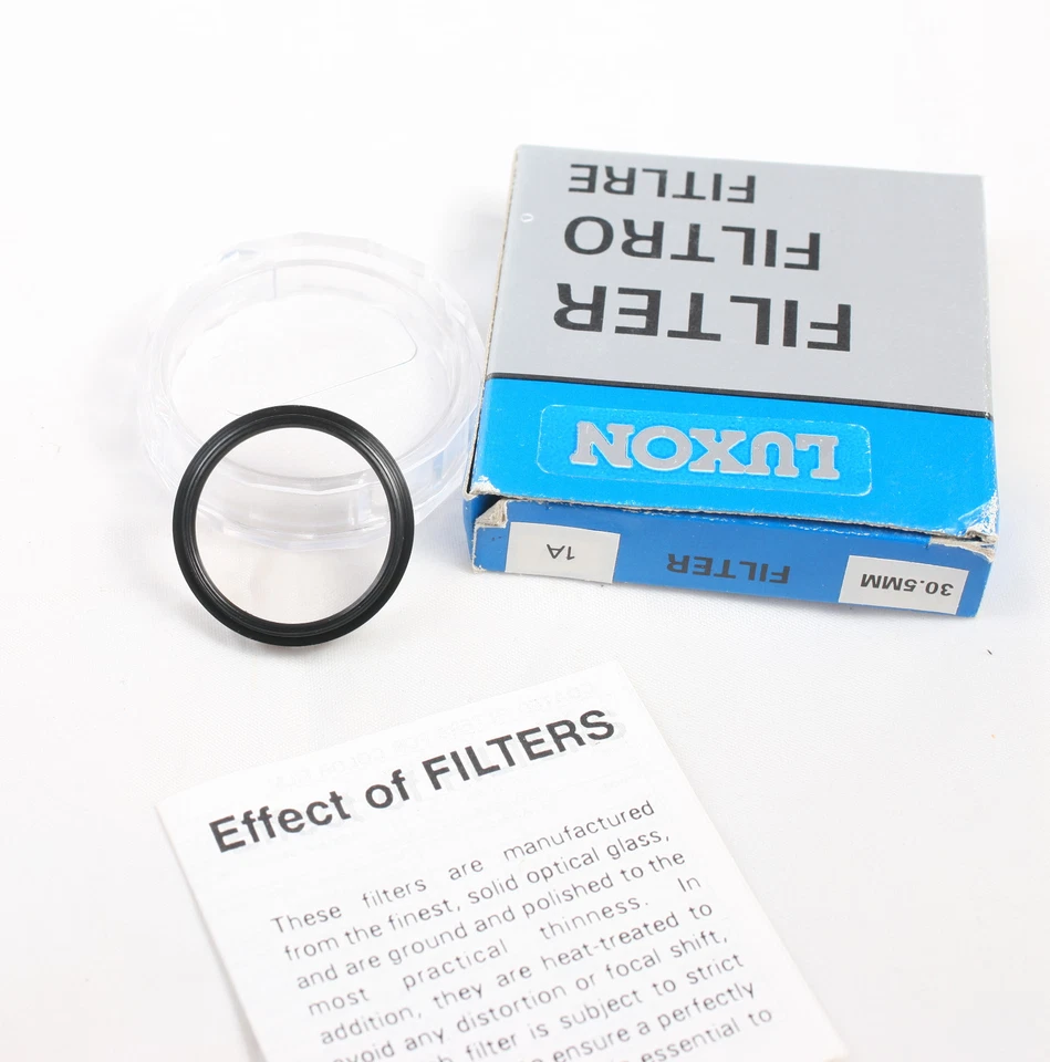 Luxon 30.5mm screw in Skylight filter. Made in Japan - Image 3 of 3