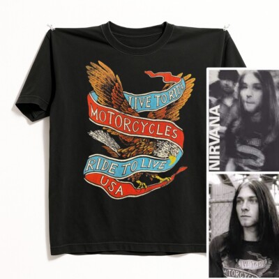 Live To as worn by Kurt Cobain (Nirvana Love Buzz