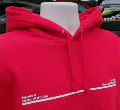 London Womens Supreme Sweatshirt FW20 Supreme Shop New York City