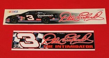 Vintage Dale Earnhardt Bumper Sticker Lot 2000 3 Goodwrench  2001 Intimidator