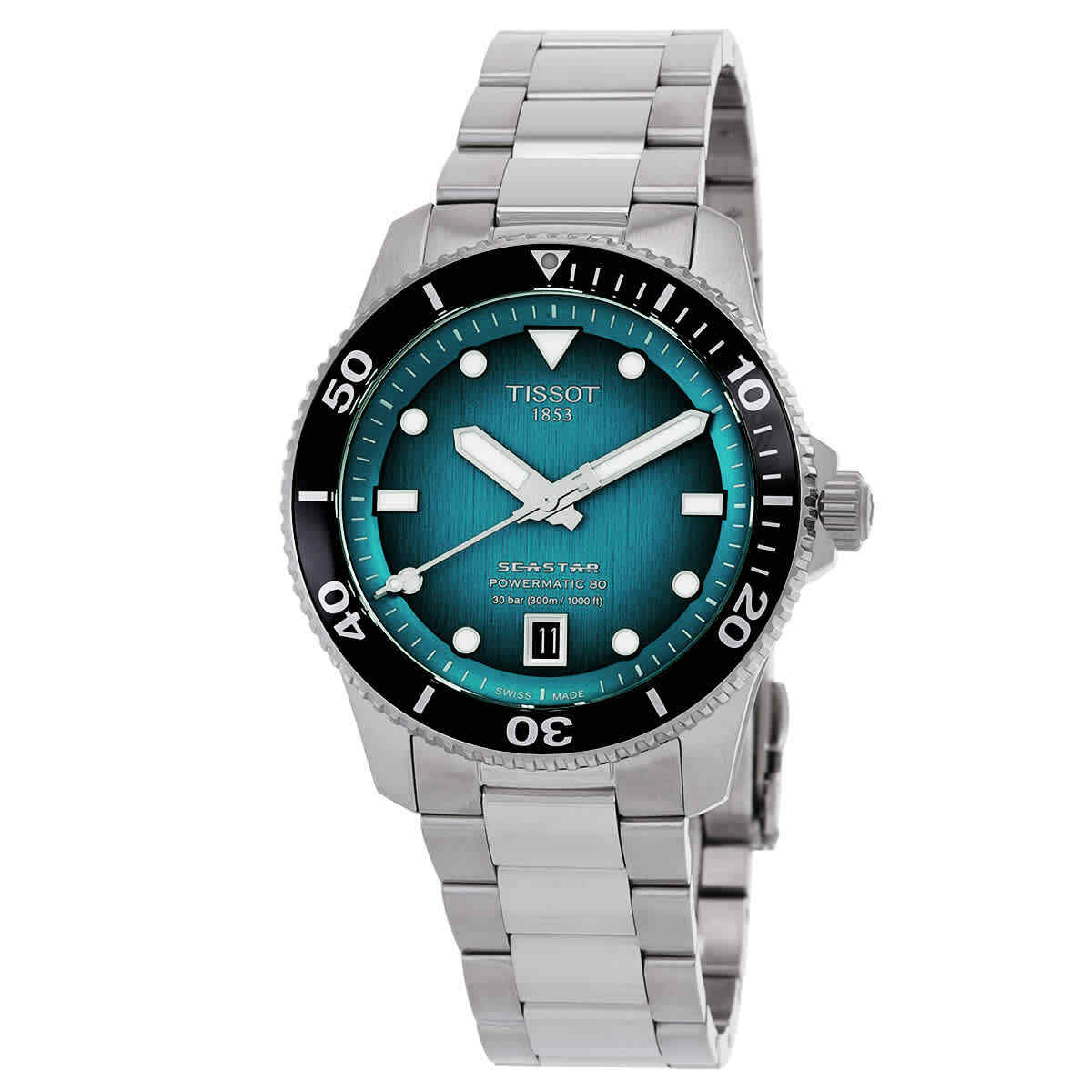 Мужские часы Tissot Seastar 1000 с автоподзаводом T1208071109100