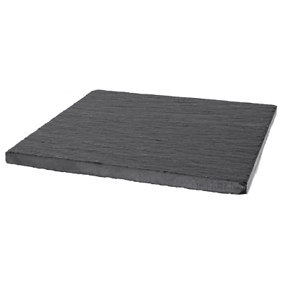 PERSONAL GIFTS UK Pet Slate Square Food Feeder Plate Claws Scratch Heat Basking Stone Tortoise 4"