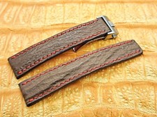 20mm/18mm Shark Leather Watch Band Bespoke Exotic Leather Strap
