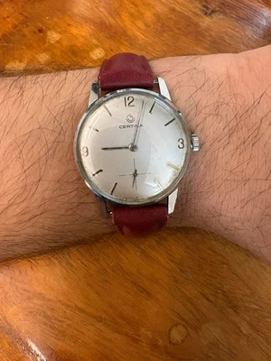 Certina Vintage Swiss Uomo Anni ’50/’60 Carica Manuale – Funzionante - Imagen 1 de 4