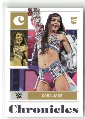 2022 Panini Chronicles WWE #19 Cora Jade NXT Wrestling Card RC