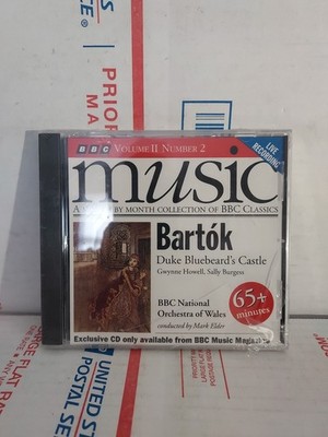 Bartok Duke Bluebeards Castle Vol 2 No 2 Music CD BBC Music New Sealed - Shelf2