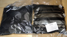 2 x NEXT BRAND NEW MONACO GREY METALLIC SILVER STRIPES & DOTS CUSHIONS (4 AVAIL)