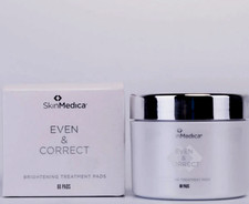 Skinmedica  even & Correct brightening treatment 60 pads Brand New Free SHipping