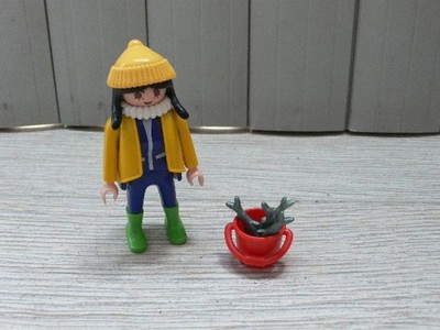 Playmobil - Figur Frau Tierpflegerin Zoo f 3650, Sea Life Aquarium Seehundbecken