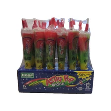🚀 Astro Pop lollipops 24pc new in sealed package. NOT EDIBLE! COLLECTOR'S ITEM!