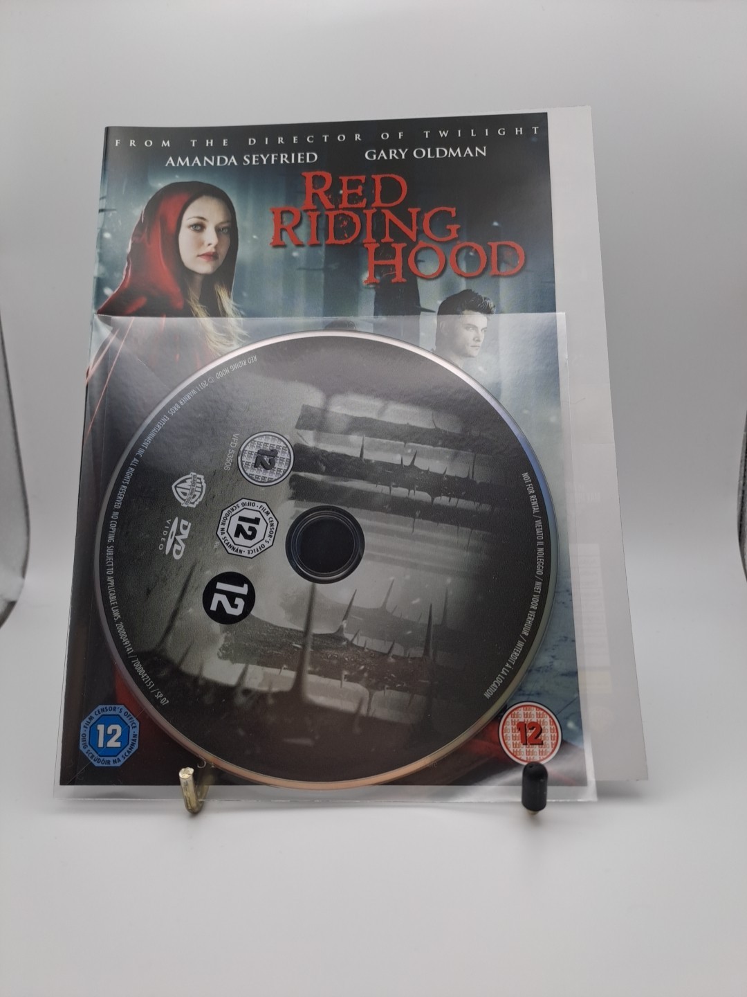 Red Riding Hood DVD Horror (2011) Gary Oldman Disc And Paper Cover Only
