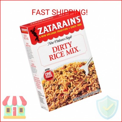 Zatarain's Dirty Rice Mix, 40 oz - One 40 Ounce Box of New Orleans Style Dirty R