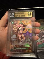 Beckett BGS 9.5 Jewelry Bonney ST02-007 SP Foil Two Legends One Piece