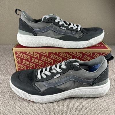 VANS UltraRange Exo Se Dark Gray Grey White Mens Size 9.5 VN0A4UWMBFF