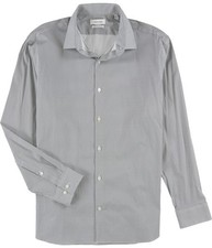 Calvin Klein Stretch, Wrinkle Resistant Dress Shirt White 16"-16.5" Neck