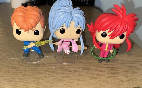 READ! FUNKO Pop Botan Kurama & Kuwabara #544 545 546 Yu Yu Hakusho Lot Loose