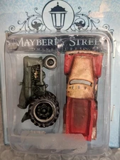 MAYBERRY STREET MINIATURES...TRACTOR & RED PICK UP...NIP..#308916