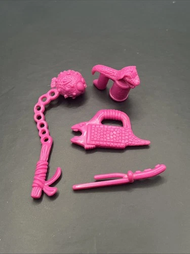 Vintage Playmates TMNT Turtles weapons/accessories Lot For MONA LISA Figure