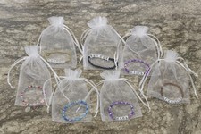 Kids Beaded Bracelets Lot Clay, Seed, Glass  Rubber Band 3 for 2 Mix  Match