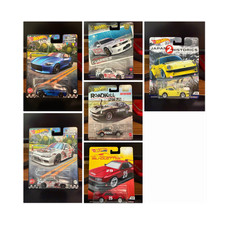 LOT Hot Wheels Car Culture Premium 1:64 Diecast Lot of 5 Real Riders Metal/Metal
