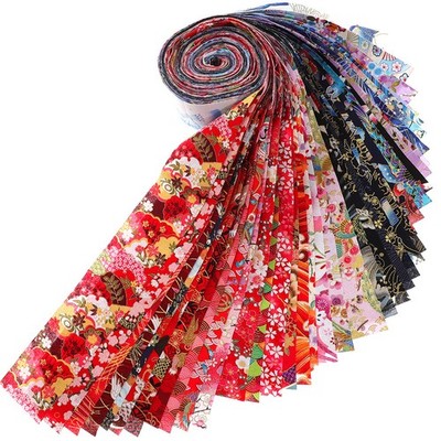  40pcs Patchwork Stoff florale gedruckte Stoffe Patchwork Quilttuch DIY