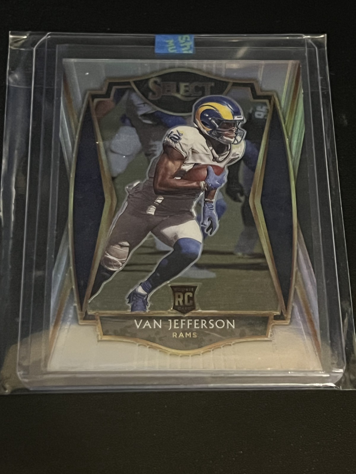 2020 Panini Select #171 Van Jefferson Silver Prizm