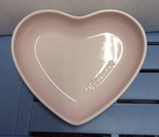 New Le Creuset Seoul Sphere Shell Pink Heart Bowl Stoneware 650ml Free Ship