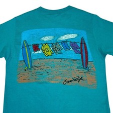Vintage 90 OP Ocean Pacific Tee Shirt Men's Small Surf Skate Beach Venice