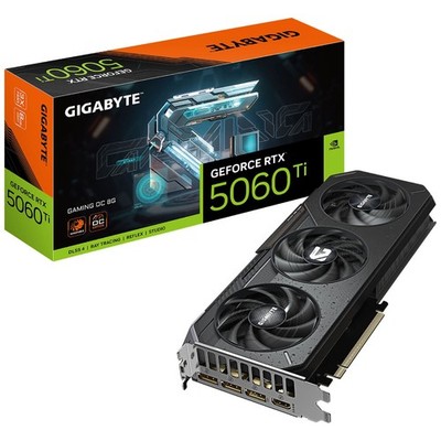 Gigabyte GeForce RTX 5060 Ti GAMING GV-N506TGAMING OC-8GD PCIe 5.0 x16 GDDR7