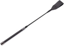 Premium English Genuine Leather Riding Crop Horse Whip for Equestrian Sports