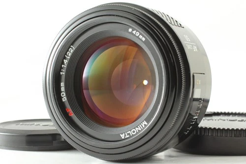 Minolta AF 50mm f1.4 A Mount Lens for Sony Minolta From JAPAN