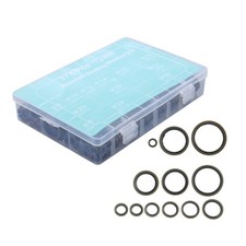 378 Pcs NBR Metal Sealing Washer Kit, 12 Sizes M6-M30 Metric Assortment Set