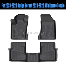 TPE Floor Mats Liner 3D For 2023-2025 Dodge Hornet 2024-2025 Alfa Romeo Tonale