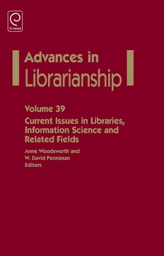 Current Issues in Libraries, Information Science and Related ... - 9781784416386
