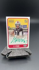 2021 Onyx Vintage College Green CACS CJ Stroud ROOKIE AUTO /50 RC 13142 B