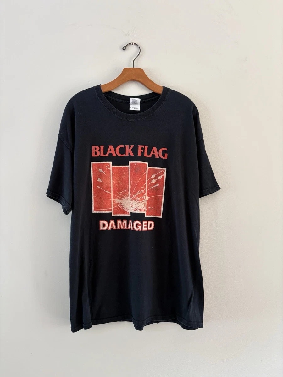 BLACK FLAG Tシャツ 青 Vintage Black Flag