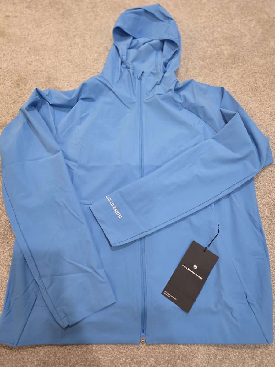 Lululemon Pace Breaker Jacket Size L Color Ocean Wave | eBay