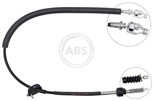 A.B.S. K25180 Cable Pull, clutch control for DAIHATSU