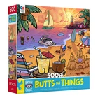 Butts on Things - Brian Cook - Ceaco- TROPICAL 500 Piece Jigsaw Puzzle