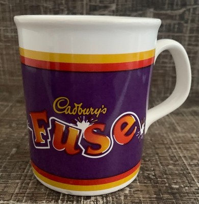CADBURY'S FUSE SCHOKORIEGEL KAFFEETASSE ODER TEETASSE VINTAGE OFENCRAFT STAFFS UK