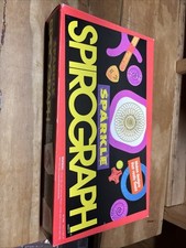 Sparkle Spirograph Set. 1992 1993 Kenner Vintage Toy crafts Used - Fast Ship