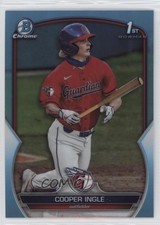 2023 Bowman Draft Chrome Sky Blue Refractor Cooper Ingle #BDC-85 sl7