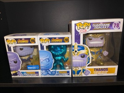 Funko Pop! Marvel (Thanos Lot 3 Figures Vaulted And Exclusives)