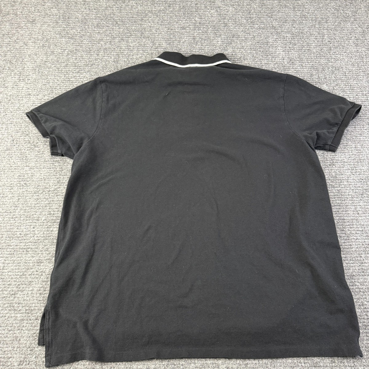 Polo Ralph Lauren Polo Shirt Mens Big 2X Black Big Pony 3 Pique